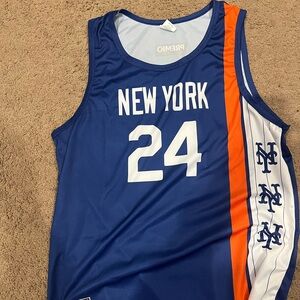 New York Mets 2024 Giveaway Basketball Jersey - NEVER WORN